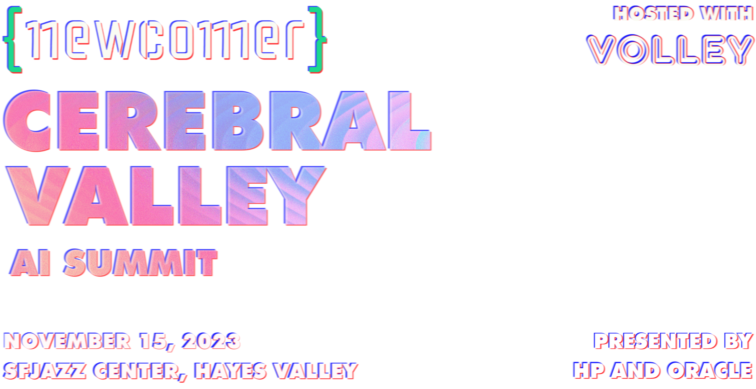 Cerebral Valley AI Summit Schedule and Information for Attendees